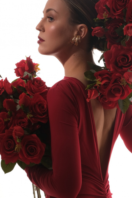 Фотосессия с розами в Казани – фото № 24